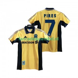 Olympique Marseille Wedstrijdshirt met Korting PIRES 7 Retro 3rd Heren 1998 1999 Korte Mouw