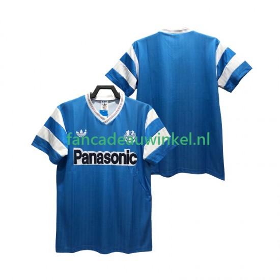 Olympique Marseille Wedstrijdshirt met Korting 1990 Retro Uit Heren Korte Mouw