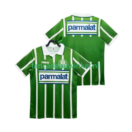 Palmeiras Wedstrijdshirt met Korting 1992 Thuis Heren Korte Mouw