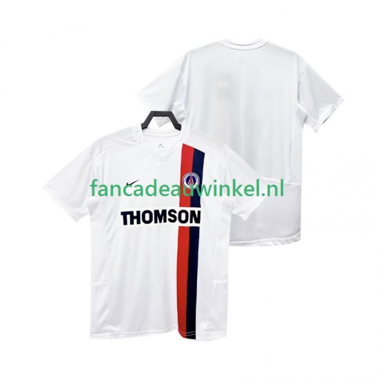 Paris Saint-Germain Wedstrijdshirt met Korting 2003 Retro Uit Heren 2002 Korte Mouw