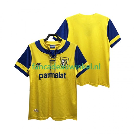 Parma Wedstrijdshirt met Korting 1993 1995 Retro Uit Heren Korte Mouw