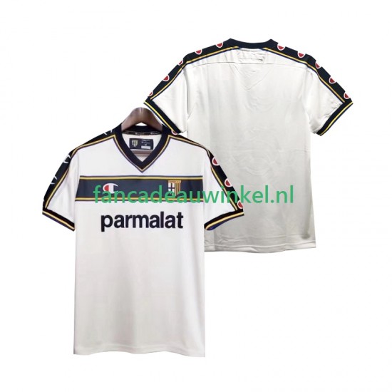 Parma Wedstrijdshirt met Korting 2003 Retro Uit Heren 2002 Korte Mouw