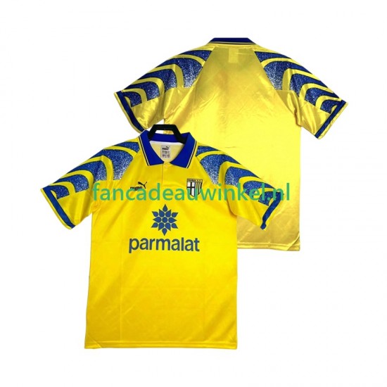 Parma Wedstrijdshirt met Korting 1995 1997 Retro Thuis Heren Korte Mouw