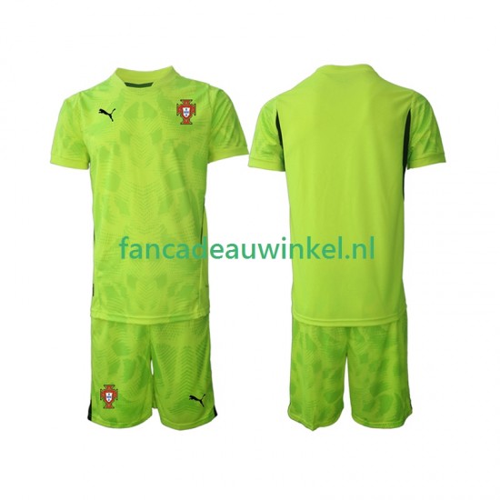 Portugal Wedstrijdshirt met Korting Keepersshirt Thuis Kind 2025 Korte Mouw