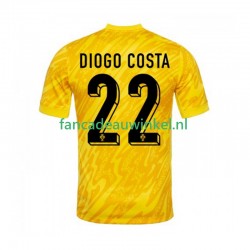 Portugal Wedstrijdshirt met Korting Diogo Costa 22 Keepersshirt Thuis Heren 2024 Korte Mouw