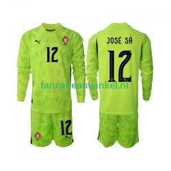 Portugal Wedstrijdshirt met Korting Jose Sa 12 Keepersshirt Thuis Kind 2025 Lange Mouw