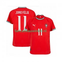 Portugal Wedstrijdshirt met Korting Joao Felix 11 Thuis Heren 2025-26 Korte Mouw