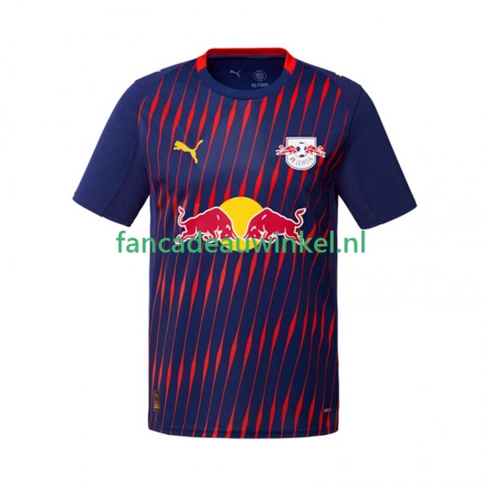 RB Leipzig Wedstrijdshirt met Korting Uit Heren 2025-26 Korte Mouw