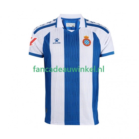RCD Espanyol Wedstrijdshirt met Korting Thuis Heren 2025-26 Korte Mouw