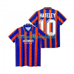 Rangers Wedstrijdshirt met Korting HATELEY 10 1993 Retro Uit Heren 1994 Korte Mouw