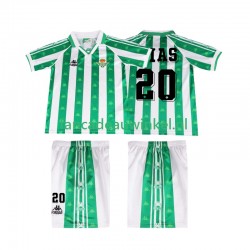 Real Betis Wedstrijdshirt met Korting Tomas Olias 20 1996 1997 Retro Thuis Kind Korte Mouw