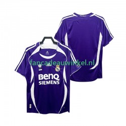 Real Madrid Wedstrijdshirt met Korting 2007 Retro Uit Heren 2006 Korte Mouw