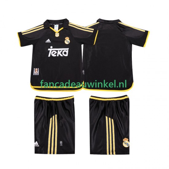 Real Madrid Wedstrijdshirt met Korting 2001 Retro Uit Kind 1999 Korte Mouw