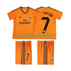 Real Madrid Wedstrijdshirt met Korting Cristiano Ronaldo 7 2013 2014 Retro 3rd Kind Korte Mouw