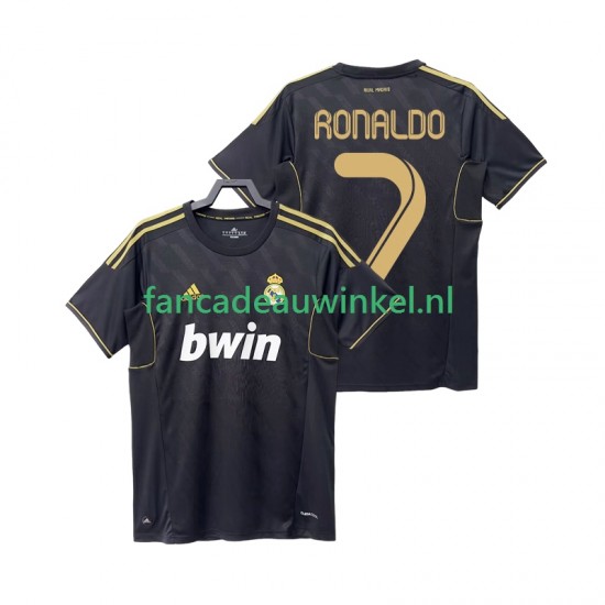 Real Madrid Wedstrijdshirt met Korting Cristiano Ronaldo 7 2012 Retro Uit Heren 2011 Korte Mouw