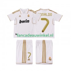 Real Madrid Wedstrijdshirt met Korting Cristiano Ronaldo 7 2012 Retro Thuis Kind 2011 Korte Mouw