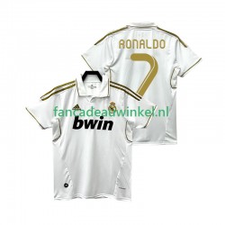Real Madrid Wedstrijdshirt met Korting Cristiano Ronaldo 7 2012 Retro Thuis Heren 2011 Korte Mouw