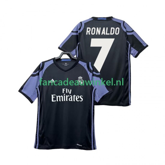 Real Madrid Wedstrijdshirt met Korting Cristiano Ronaldo 7 2016 2017 Retro 3rd Heren Korte Mouw