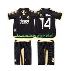 Real Madrid Wedstrijdshirt met Korting GUTI.HAZ 14 2001 Retro Uit Kind 1999 Korte Mouw