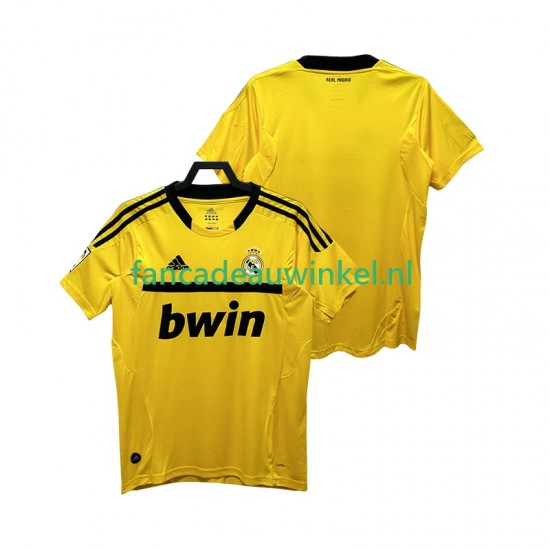 Real Madrid Wedstrijdshirt met Korting 2012 Keepersshirt Retro Thuis Heren 2011 Korte Mouw