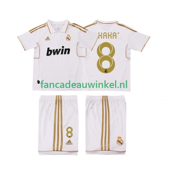 Real Madrid Wedstrijdshirt met Korting KAKA 8 2012 Retro Thuis Kind 2011 Korte Mouw