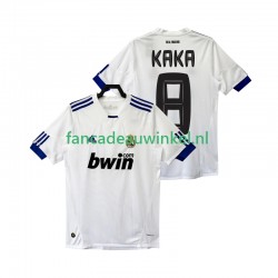 Real Madrid Wedstrijdshirt met Korting KAKA 8 Retro Thuis Heren 2011 2010 Korte Mouw