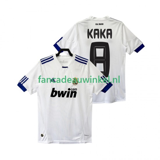 Real Madrid Wedstrijdshirt met Korting KAKA 8 Retro Thuis Heren 2011 2010 Korte Mouw