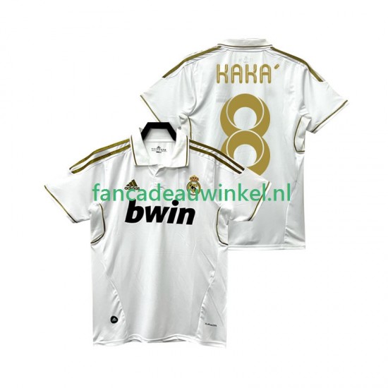 Real Madrid Wedstrijdshirt met Korting KAKA 8 2012 Retro Thuis Heren 2011 Korte Mouw
