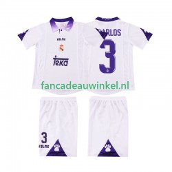 Real Madrid Wedstrijdshirt met Korting R CARLOS 3 1997 Retro Thuis Kind 1998 Korte Mouw Real Madrid Wedstrijdshirt met Korting R CARLOS 3 1997 Retro Thuis Kind 1998 Korte Mouw