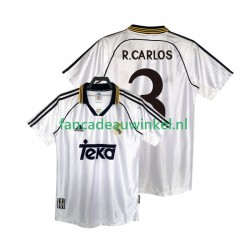 Real Madrid Wedstrijdshirt met Korting R.CARLOS 3 2000 Retro Thuis Heren 1998 Korte Mouw Real Madrid Wedstrijdshirt met Korting R.CARLOS 3 2000 Retro Thuis Heren 1998 Korte Mouw