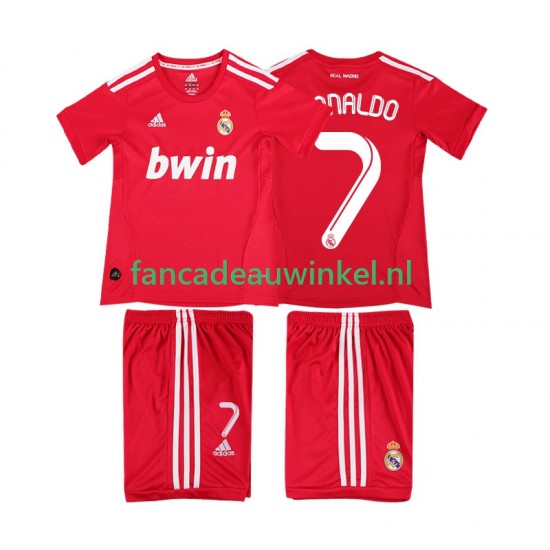 Real Madrid Wedstrijdshirt met Korting RONALDO 7 2012 Retro 3rd Kind 2011 Korte Mouw