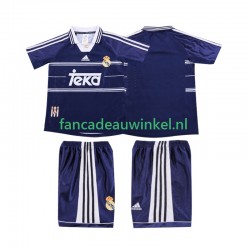 Real Madrid Wedstrijdshirt met Korting Retro Uit Kind 1998 1999 Korte Mouw