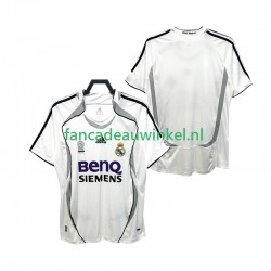 Real Madrid Wedstrijdshirt met Korting 2007 Retro Thuis Heren 2006 Korte Mouw