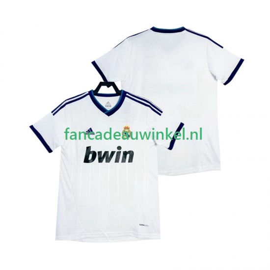 Real Madrid Wedstrijdshirt met Korting 2012 2013 Retro Thuis Heren Korte Mouw