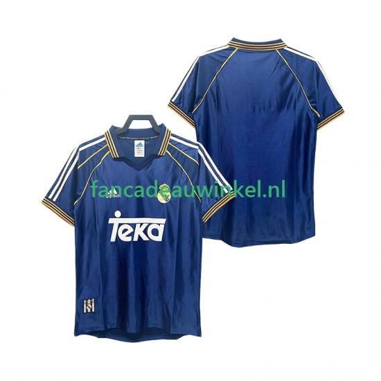 Real Madrid Wedstrijdshirt met Korting 2000 Retro 3rd Heren 1998 Korte Mouw