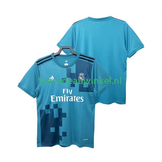Real Madrid Wedstrijdshirt met Korting 2017 2018 Retro 3rd Heren Korte Mouw