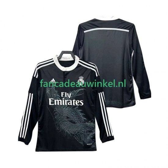 Real Madrid Wedstrijdshirt met Korting 2014 2015 Retro 3rd Heren Lange Mouw