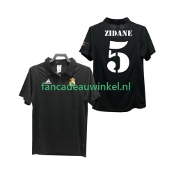 Real Madrid Wedstrijdshirt met Korting ZIDANE 5 2003 Retro Uit Heren 2002 Korte Mouw