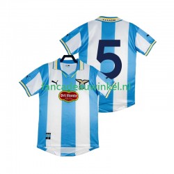 SS Lazio Wedstrijdshirt met Korting 5 2000 Retro Thuis Heren 1999 Korte Mouw