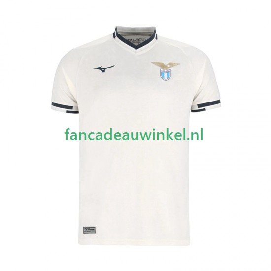 SS Lazio Wedstrijdshirt met Korting Uit Heren 2025-26 Korte Mouw