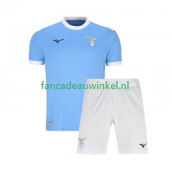 SS Lazio Wedstrijdshirt met Korting Thuis Kind 2025-26 Korte Mouw