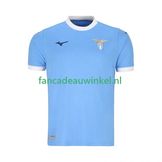 SS Lazio Wedstrijdshirt met Korting Thuis Heren 2025-26 Korte Mouw
