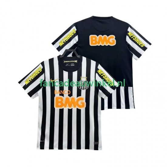 Wedstrijdshirt met Korting Santos 2013 Retro Uit Heren Korte Mouw