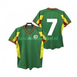Senegal Wedstrijdshirt met Korting 7 Retro Uit Heren 2002 Korte Mouw