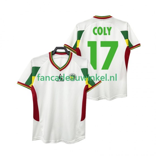 Senegal Wedstrijdshirt met Korting COLY 17 Retro Thuis Heren 2002 Korte Mouw