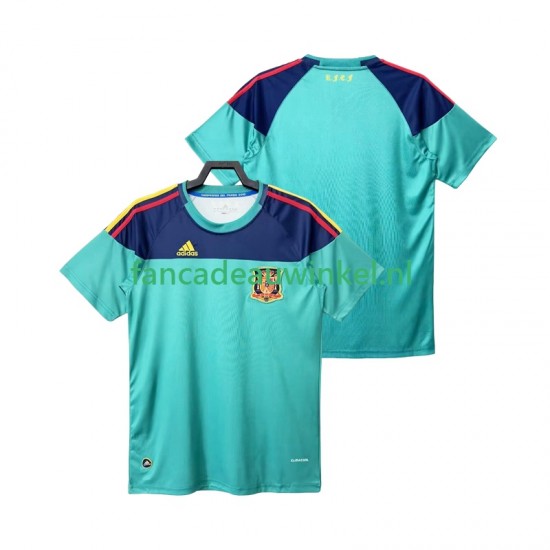 Spanje Wedstrijdshirt met Korting Keepersshirt Retro Thuis Heren 2010 Korte Mouw