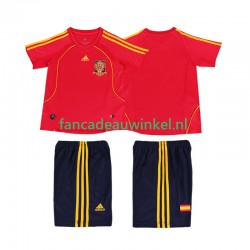 Spanje Wedstrijdshirt met Korting Retro Thuis Kind 2008 Korte Mouw
