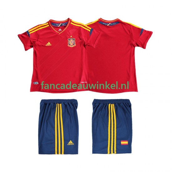 Spanje Wedstrijdshirt met Korting 2012 Retro Thuis Kind Korte Mouw