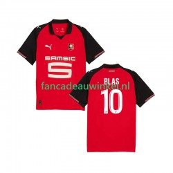 Stade Rennais Wedstrijdshirt met Korting Ludovic Blas 10 Thuis Heren 2025-26 Korte Mouw