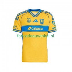 Tigres UANL Wedstrijdshirt met Korting Thuis Heren 2025-26 Korte Mouw